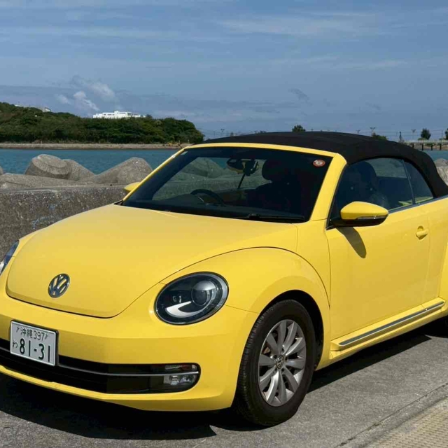ザ・ビートル　カブリオレ  各種カラーご用意！　１泊２日 １７０００円！ ２のバナー画像