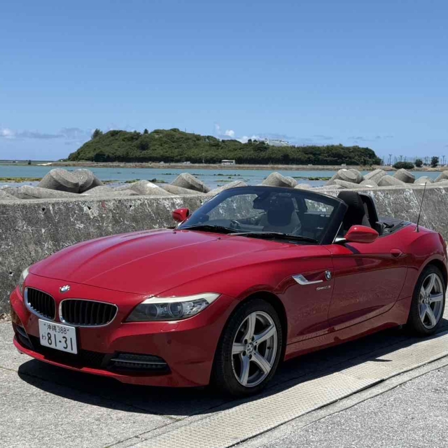 BMW Z4 2人乗り 1泊2日18700円 2泊目以降半額!各種カラーご用意のバナー画像