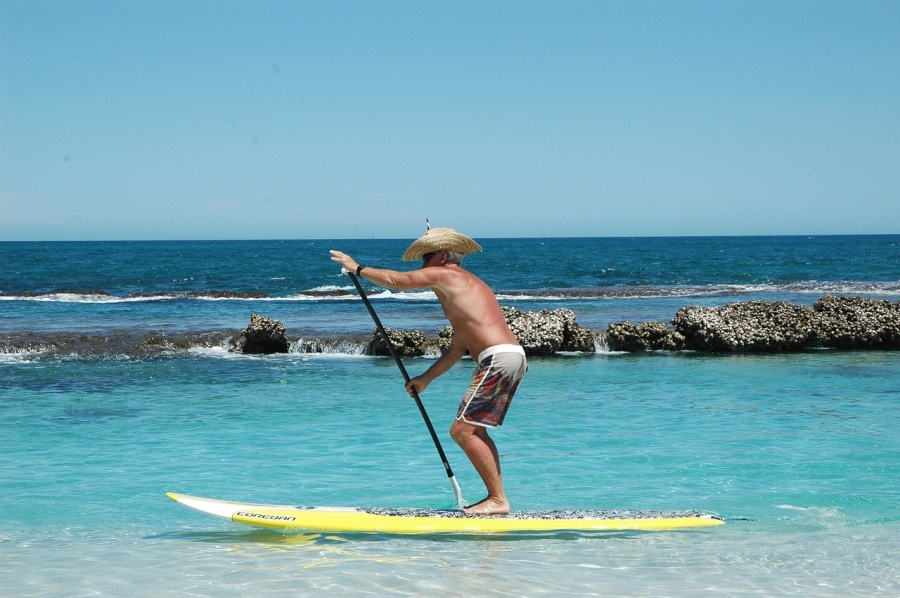 沖縄　プライベートビーチ　SUP